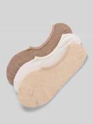 Kousenvoetjes in een set van 3 paar van katoenmix