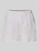 Sweatshorts met elastische band, model 'TUBAY'