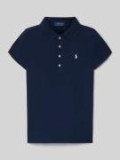 Regular fit poloshirt van katoenmix