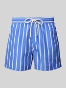 Relaxed fit zwembroek met tunnekoord, model 'TRAVELER'