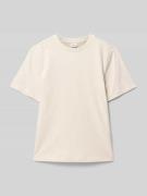 Regular fit T-shirt van puur katoen