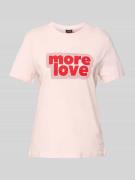 Regular fit T-shirt van puur katoen, model 'TAMERA'