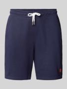 Sweatshorts met elastische band, model 'WEST PALM'