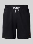 Sweatshorts met elastische band, model 'WEST PALM'