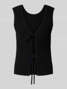 Regular fit top van katoenmix, model 'JOYLYNN'