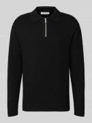 Relaxed fit pullover van viscosemix, model 'TELLER'