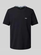 Regular fit T-shirt met labelstitching, model 'TADDY'