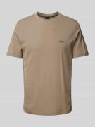 Regular fit T-shirt met labelstitching, model 'TADDY'