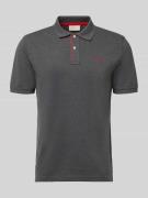 Regular fit poloshirt met logostitching