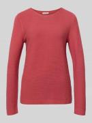 Regular fit gebreide pullover van zuiver katoen