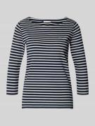 Regular fit 3/4-shirt van katoenmix