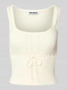 Tanktop met vierkante hals