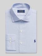 Slim fit zakelijk overhemd van puur katoen