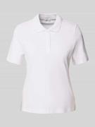 Regular fit poloshirt van katoenmix