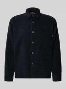 Regular fit vrijetijdsoverhemd met structuurmotief