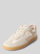 Sneakers van leermix, model 'Park'