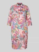 Relaxed fit overhemdjurk van puur katoen