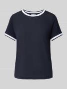 Regular fit T-shirt van viscosemix