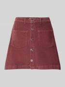 Uitlopende minirok van katoenmix, model 'AMAZING'