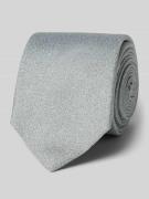 Stropdas van pure zijde met logopatch (6,5 cm)