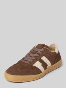 Lage sneakers van echt leer, model 'COURT W 5B'