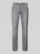 Slim fit jeans met 5-pocketmodel, model 'Chuck'