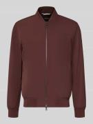 Regular fit bomberjack met opstaande kraag, model 'Rapid'