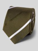 Stropdas van pure zijde met logopatch (6,5 cm)