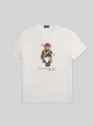 Regular fit T-shirt van puur katoen