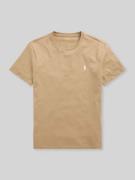 Regular fit T-shirt van puur katoen