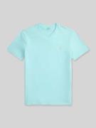 Regular fit T-shirt van puur katoen