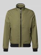 Regular fit jack met opstaande kraag