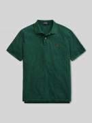 Slim fit poloshirt van puur katoen