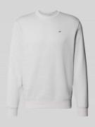 Regular fit sweatshirt van katoenmix