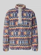 Regular fit pullover met logopatch