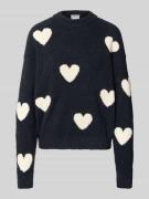 Gebreide pullover in all-over look