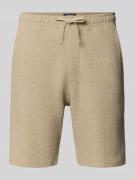 Sweatshorts met elastische band