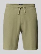 Sweatshorts met elastische band