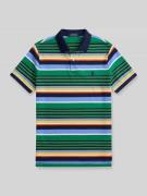 Slim fit poloshirt van puur katoen