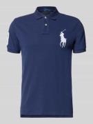 Shaped fit poloshirt van puur katoen