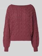 Relaxed fit pullover van katoenmix, model 'BRYNN'