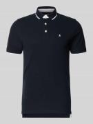 Slim fit poloshirt met viscose, model 'Paulos'