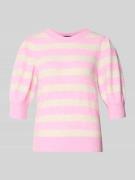 Regular fit gebreide pullover met ronde hals, model 'DOFFY'