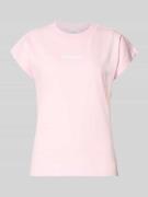T-shirt met ronde hals
