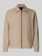 Regular fit blouson met platte kraag, model 'LIGHT 2.0'