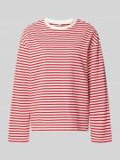 Regular fit shirt met lange mouwen van katoenmix, model 'SADIE'