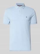 Regular fit poloshirt van katoenmix