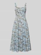 Regular fit jurk met all-over bloemenprint, model 'Wells'