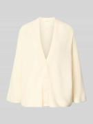 Regular fit cardigan met wol, model 'Damsville'