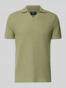 Regular fit poloshirt van katoenmix